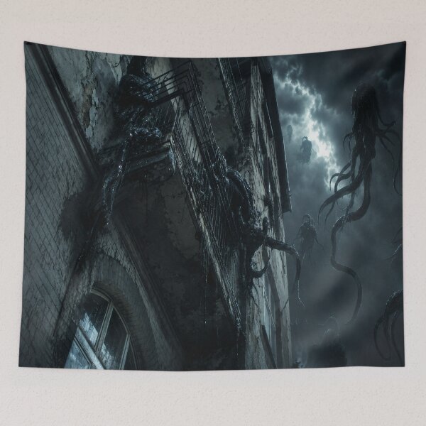 Item preview, ABYSSAL INVASION OVER CITY designed and sold by kdhill.