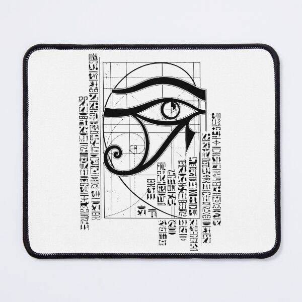 Item preview, Eye of Horus Sacred Geometry Golden Ratio Art designed and sold by FlatInkStudio.
