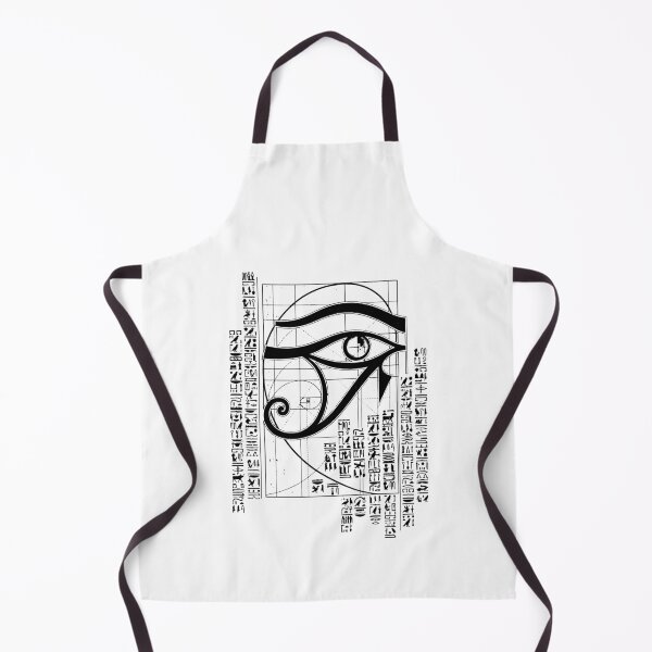 Item preview, Eye of Horus Sacred Geometry Golden Ratio Art designed and sold by FlatInkStudio.