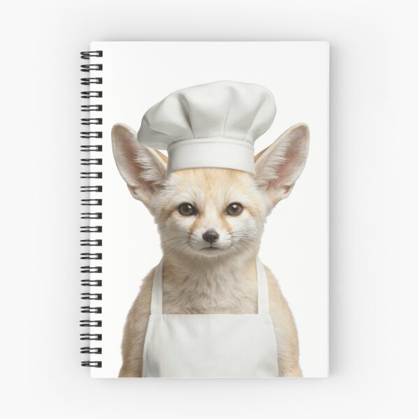 Item preview, Funny Fennec Fox Chef Realistic Animal Cooking Humor Art designed and sold by LazyOwlStore.
