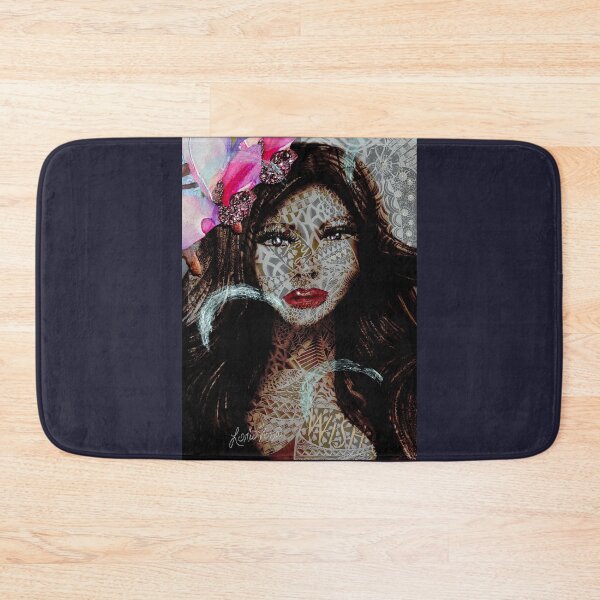 Item preview, Intricate Lace Pattern Woman – Dramatic Fantasy Portrait designed and sold by LorieFossaArt.
