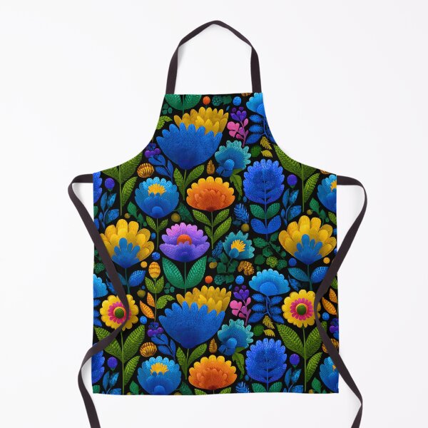 Item preview, Boho Flowers Retro Floral Pattern designed and sold by SecretDicer.