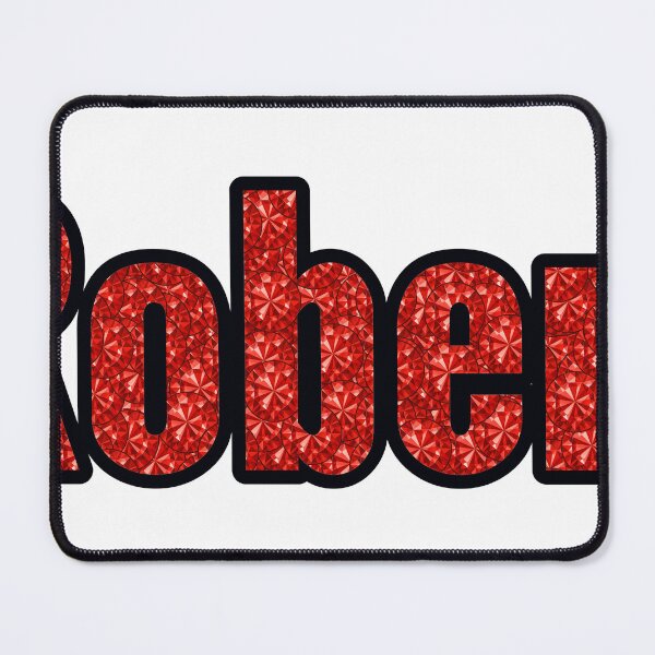 Item preview, Robert Boy Name Red Rhinestone Texture designed and sold by TheIconSmith.