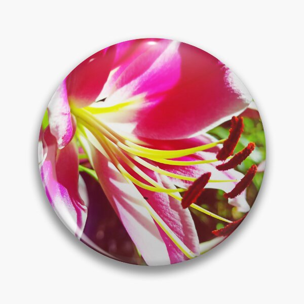 Item preview, Bright Pink Lily with Orange Stamens designed and sold by jaynerushton.
