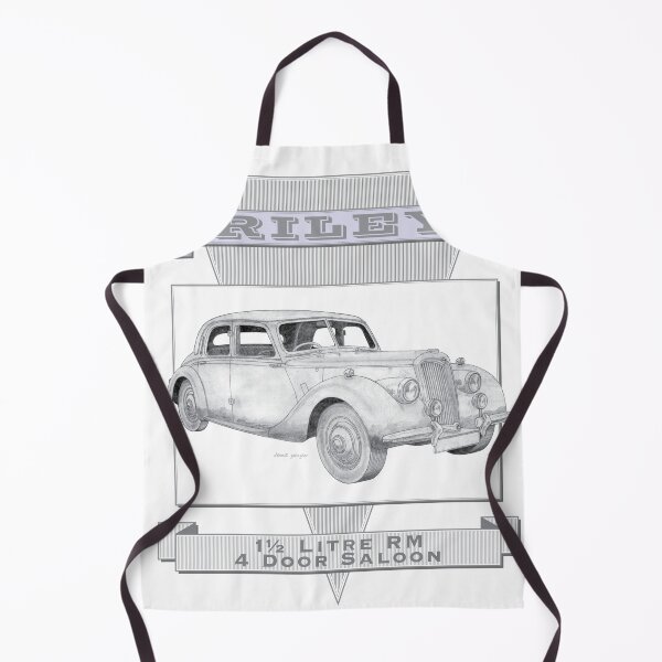 Item preview, Riley 1.5 Litre RM 4 Door Saloon Hand-drawn designed and sold by Classic Car Art Drawings.