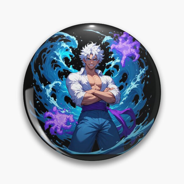 Item preview, White Hair Hydro Sorcerer designed and sold by Radhestore.