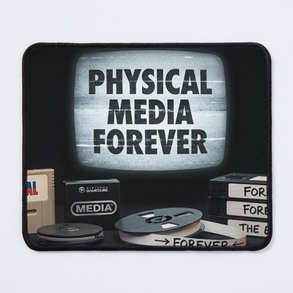 Item preview, Retro Designs: Physical Media Forever designed and sold by Uniqueartai.