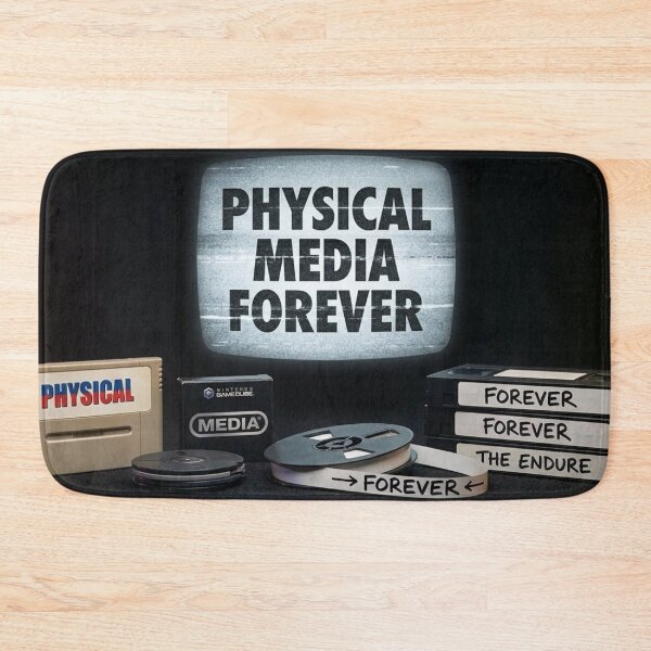 Item preview, Retro Designs: Physical Media Forever designed and sold by Uniqueartai.