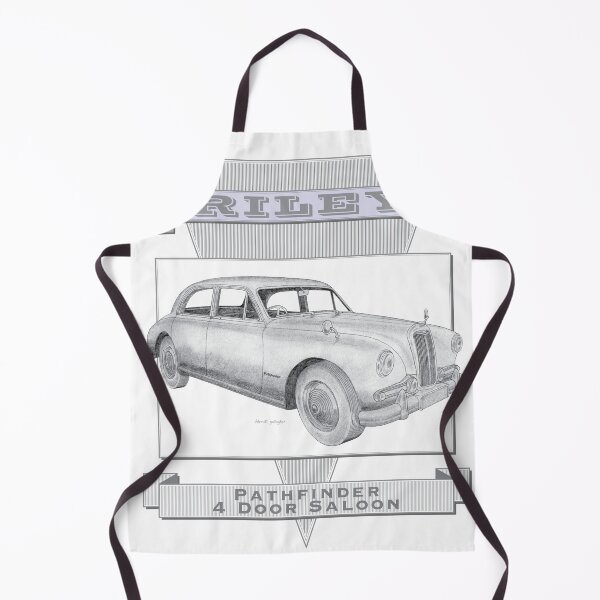 Item preview, Riley Pathfinder 4 Door Saloon Hand-drawn designed and sold by Classic Car Art Drawings.