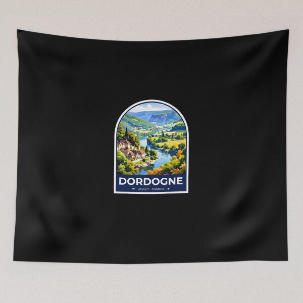 Item preview, Dordogne Valley France designed and sold by TulipaGraphics.