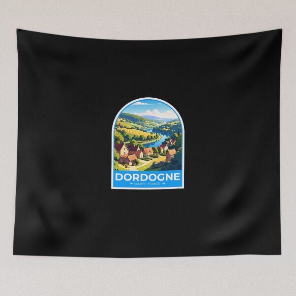 Item preview, Dordogne Valley France designed and sold by TulipaGraphics.
