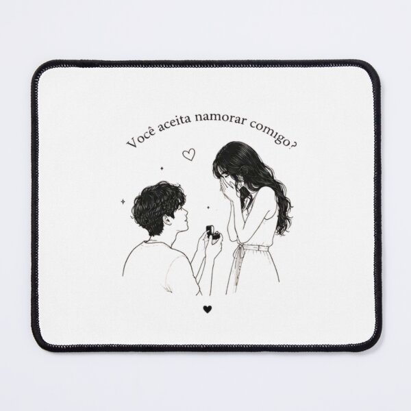 Item preview, Will You Accept To Be My Love Forever? | Romantic Minimalist Quote Design designed and sold by MotivArtes.