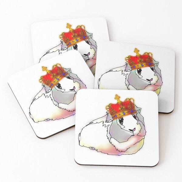 Item preview, Rice the Guinea Pig wearing crown – animalzinhats designed and sold by Ashley’sAnimalz.