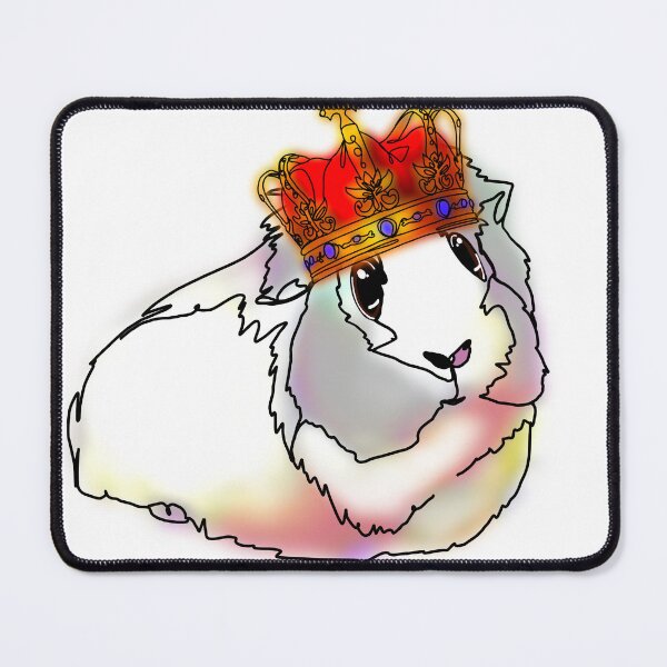 Item preview, Rice the Guinea Pig wearing crown – animalzinhats designed and sold by Ashley’sAnimalz.