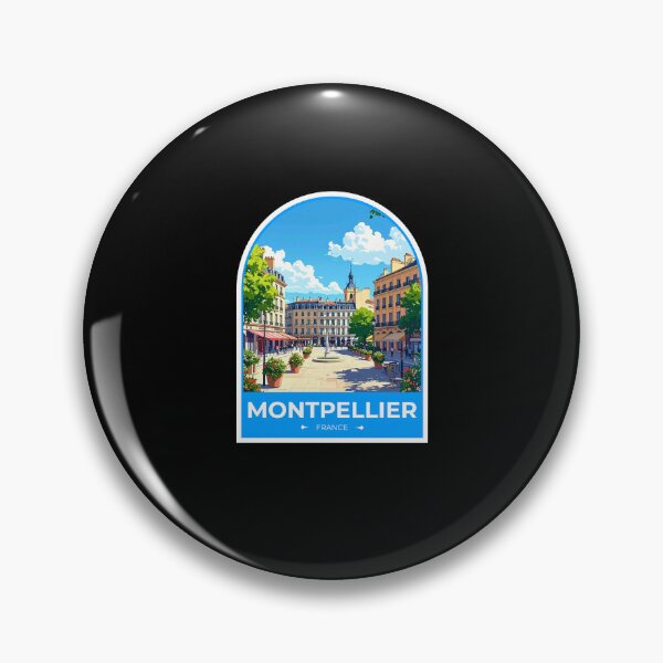 Item preview, Montpellier France designed and sold by TulipaGraphics.