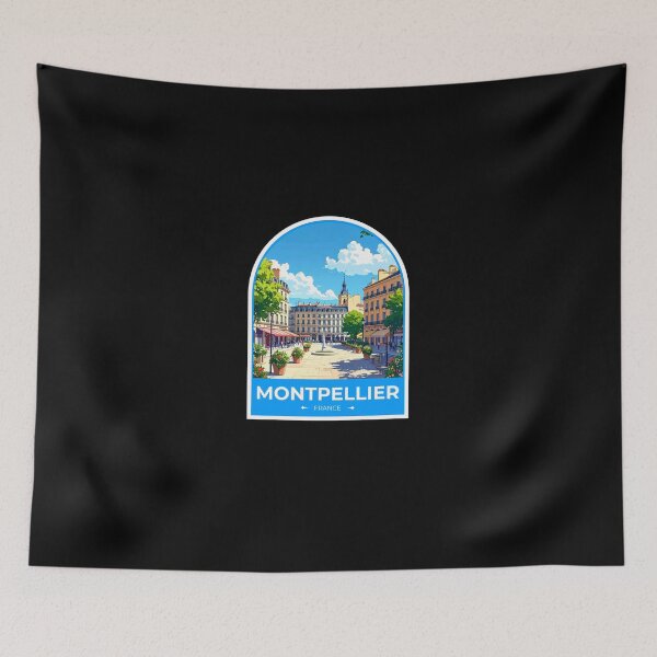 Item preview, Montpellier France designed and sold by TulipaGraphics.