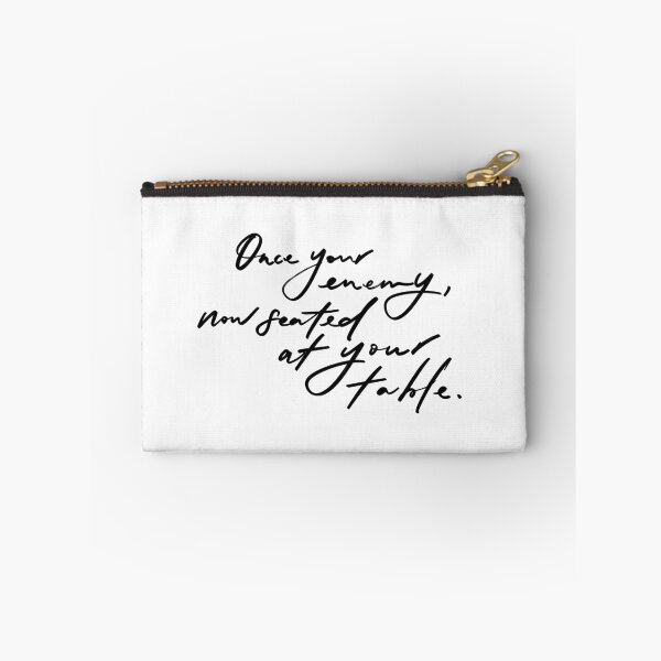 Item preview, Once Your Enemy, Now Seated At Your Table | Christian hand lettered typography designed and sold by zoemily.