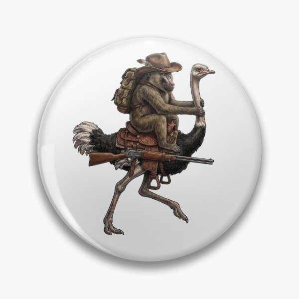 Item preview, The Outlaw Ostrich-Rider designed and sold by orioleoutdoor.