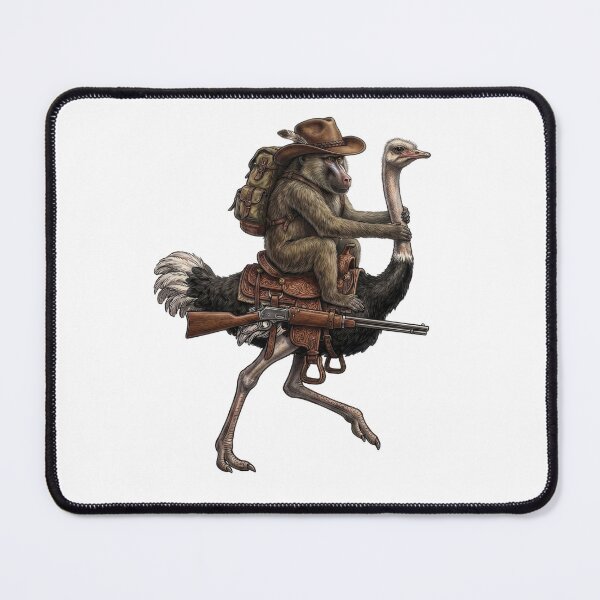 Item preview, The Outlaw Ostrich-Rider designed and sold by orioleoutdoor.