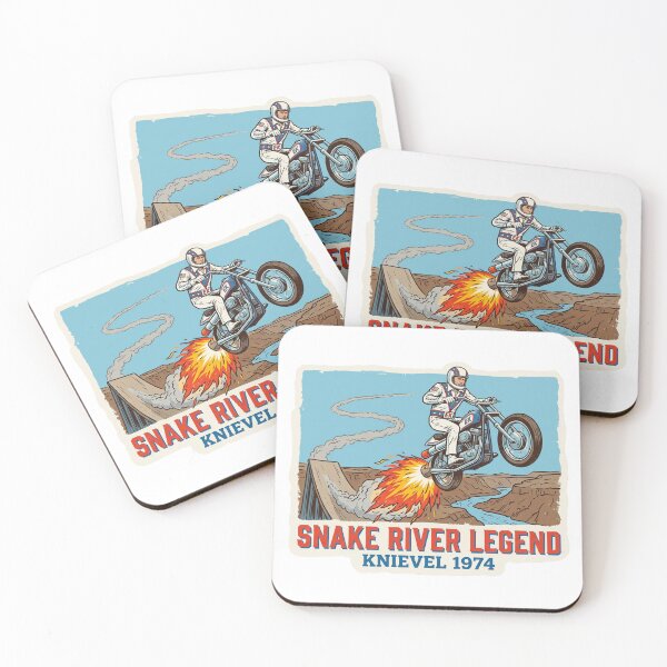 Item preview, Ride Like Knievel — Evel Knievel Retro Stunt Motorcycle sticker designed and sold by Threadnovax.