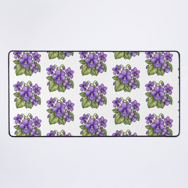 Item preview, Intricate Violets - February Birth Flower designed and sold by PaintedbyCarol.