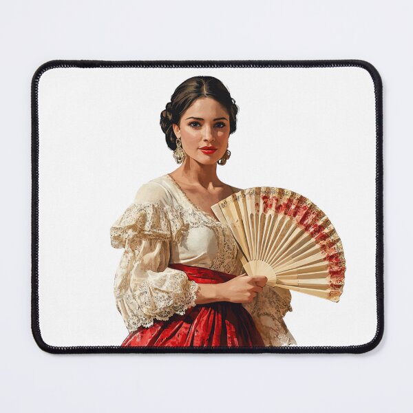 Item preview, Elegant Spanish Flamenco Woman designed and sold by MKDSN.