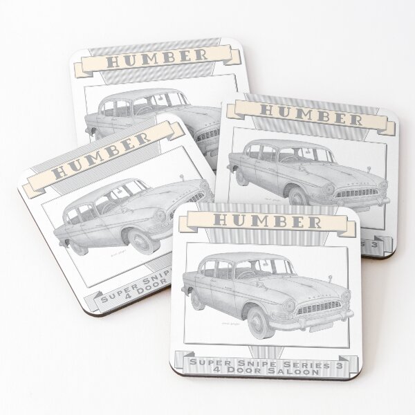 Item preview, Humber Super Snipe Series 3 Saloon Hand-drawn designed and sold by Classic Car Art Drawings.
