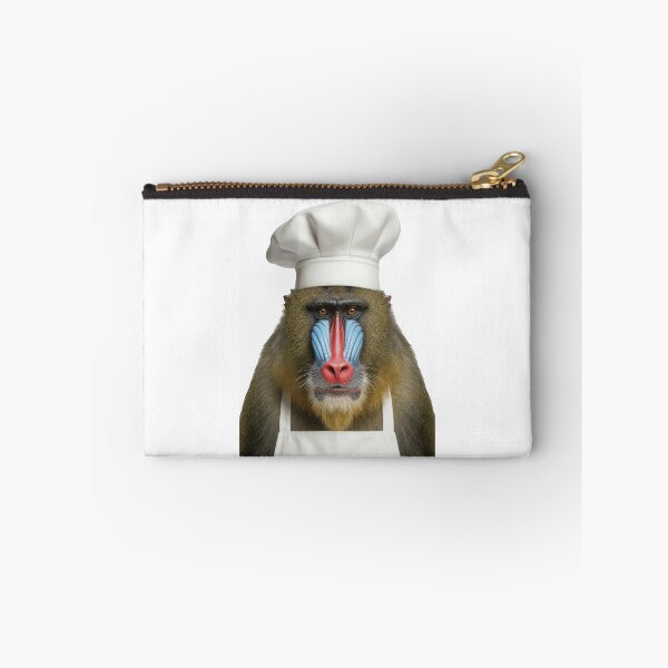 Item preview, Funny Mandrill Chef Realistic Animal Cooking Humor Art designed and sold by LazyOwlStore.