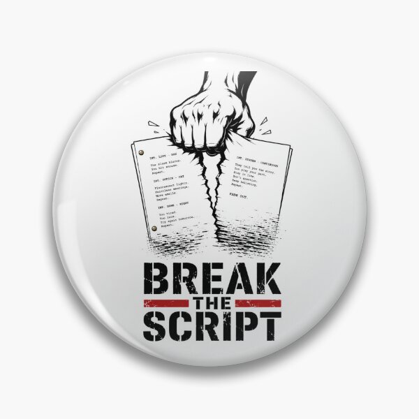 Item preview, Break The Script Funny Freedom Escape The Matrix Meme designed and sold by PixelPublishing.