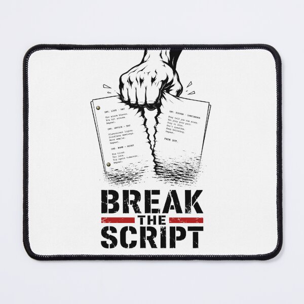 Item preview, Break The Script Funny Freedom Escape The Matrix Meme designed and sold by PixelPublishing.