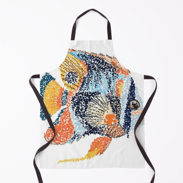 Item preview, Abstract Fish Dotwork Illustration designed and sold by dremneaw.