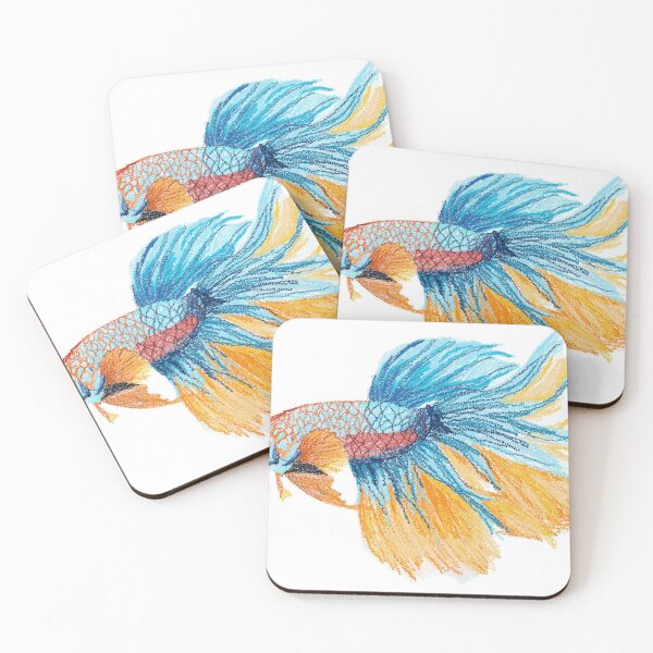 Item preview, Abstract Fish Dotwork Illustration designed and sold by dremneaw.