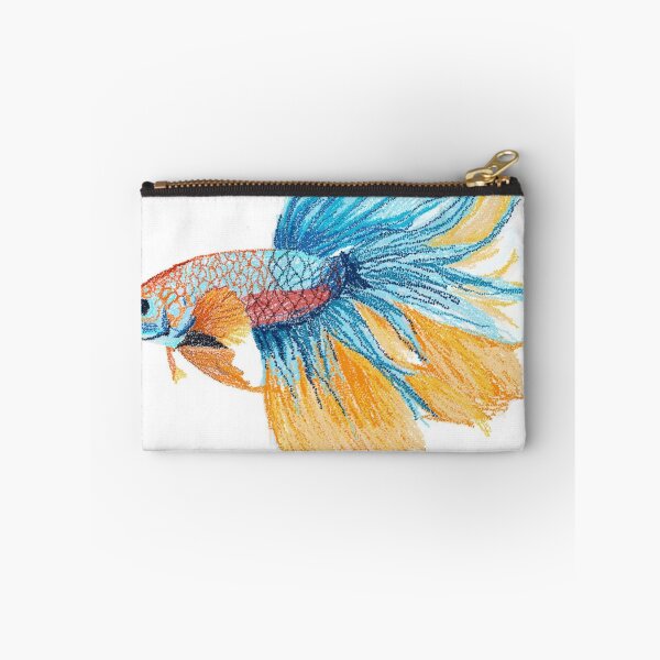 Item preview, Abstract Fish Dotwork Illustration designed and sold by dremneaw.