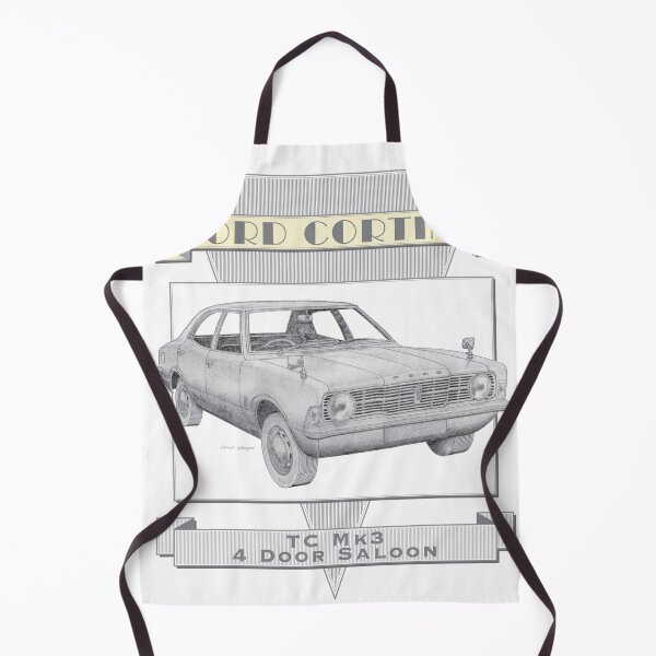 Item preview, Ford Cortina TC Mk3 Saloon Hand-drawn designed and sold by Classic Car Art Drawings.