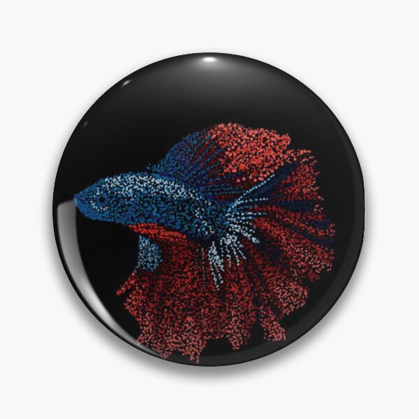 Item preview, Abstract Fish Dotwork Illustration designed and sold by dremneaw.