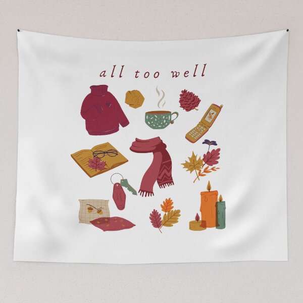 Item preview, - Red - All Too Well designed and sold by Willow-And-Ivy.