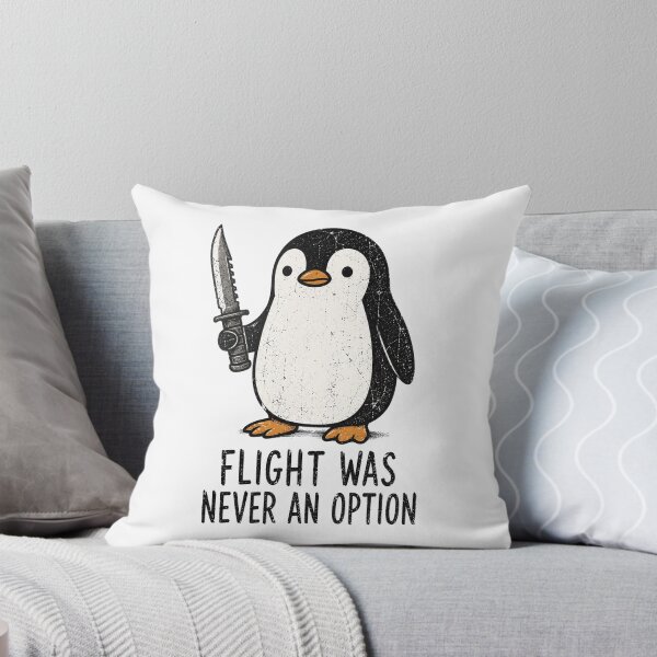 Item preview, Funny Penguin, Flight was Never an Option designed and sold by OndaLifeCo.