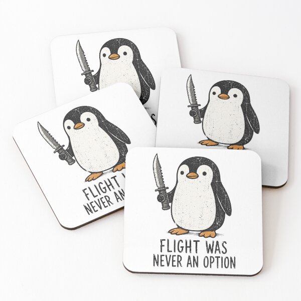 Item preview, Funny Penguin, Flight was Never an Option designed and sold by OndaLifeCo.