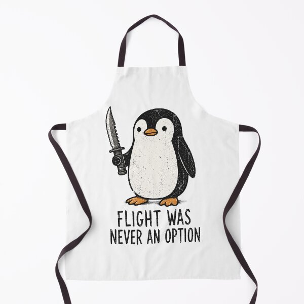 Item preview, Funny Penguin, Flight was Never an Option designed and sold by OndaLifeCo.