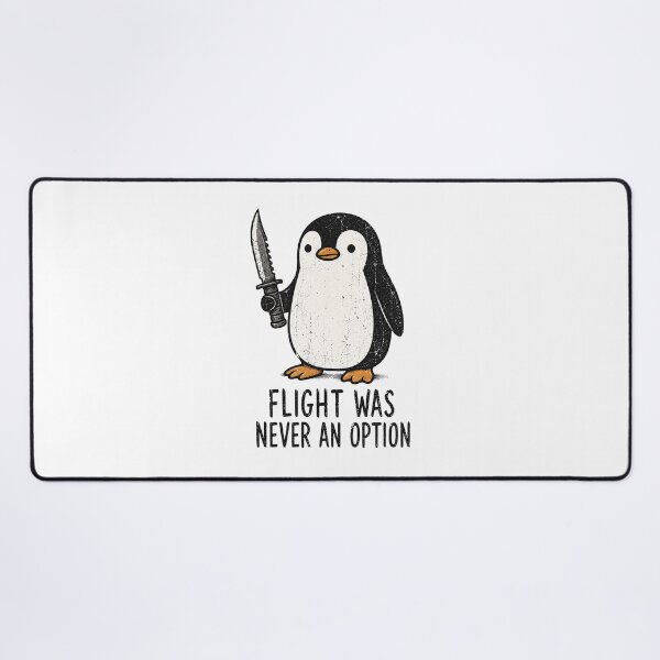 Item preview, Funny Penguin, Flight was Never an Option designed and sold by OndaLifeCo.