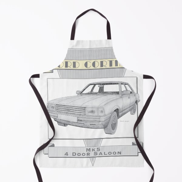 Item preview, Ford Cortina Mk5 Saloon Hand-drawn designed and sold by Classic Car Art Drawings.