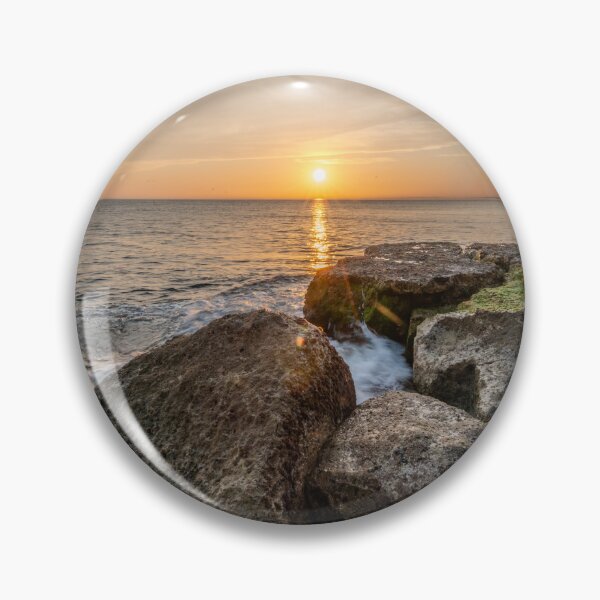 Item preview, Sunset Horizon Over Rocky Shores designed and sold by AndrewPHayward.
