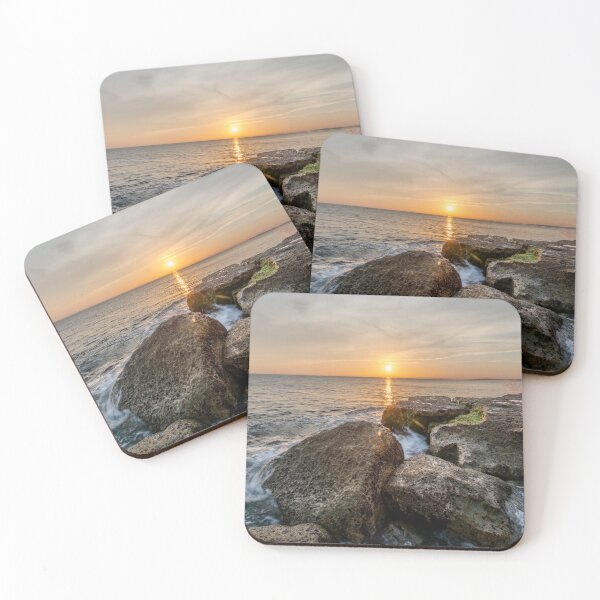 Item preview, Sunset Horizon Over Rocky Shores designed and sold by AndrewPHayward.