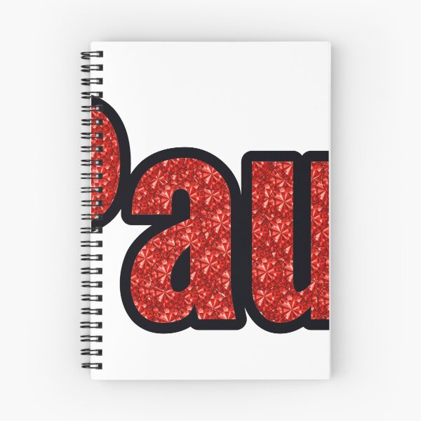 Item preview, Paul Boy Name Red Rhinestone Texture designed and sold by TheIconSmith.