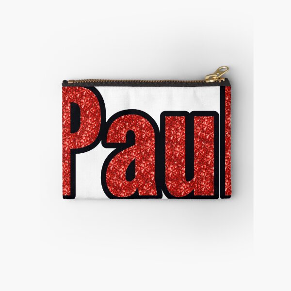 Item preview, Paul Boy Name Red Rhinestone Texture designed and sold by TheIconSmith.