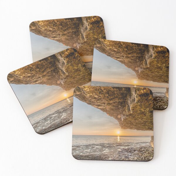 Item preview, Coastal Cave Sunset Reflection designed and sold by AndrewPHayward.
