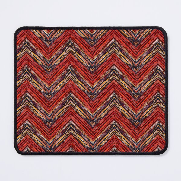 Item preview, Deep Red Zig Zag Pattern  designed and sold by PamLeeDesign.