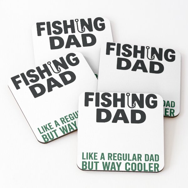Item preview, Fishing Dad Like A Regular Dad But Way Cooler Funny Father's Day Gift Design designed and sold by ASfindsStore.