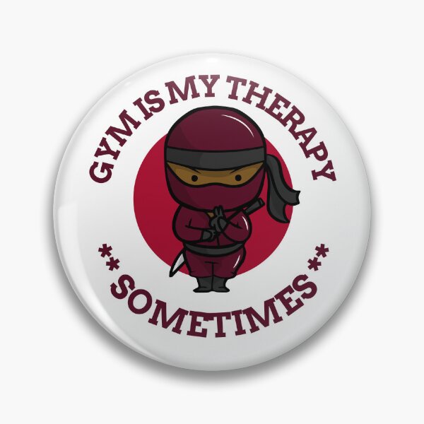 Item preview, Gym Is My Therapy Sometimes Gym Humor designed and sold by OLIVETEES.