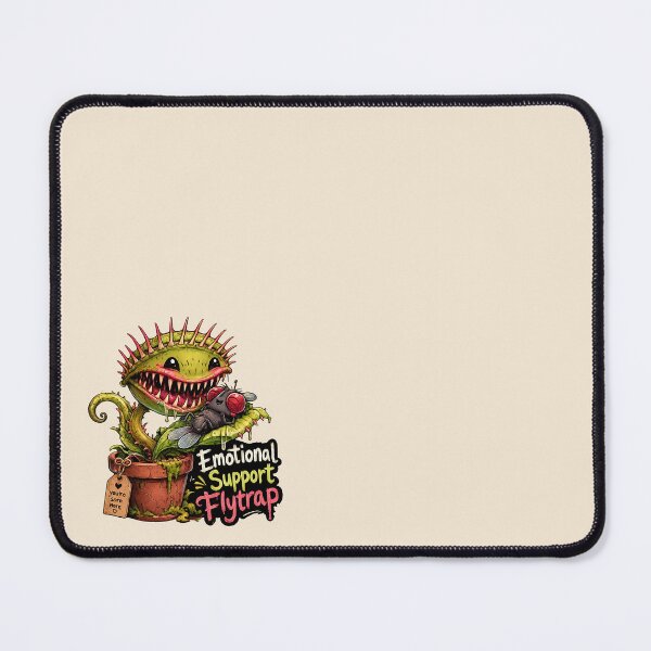 Item preview, Emotional Support Flytrap Cute Horror Sticker designed and sold by YuliaHulia.